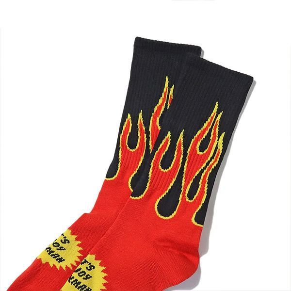 Шкарпетки Cookman RIB CREW SOCKS flame black 233-34946-19 фото