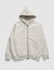 Худі Victoria HK QUEENHEAD ZIP HOOD heather oat 2422005-HEATHER OAT фото 1