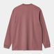 Лонгслів Carhartt WIP L/S CHASE T-SHIRT dusky pink/gold I026392.2Q7XX фото 2