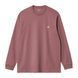 Лонгслів Carhartt WIP L/S CHASE T-SHIRT dusky pink/gold I026392.2Q7XX фото 1