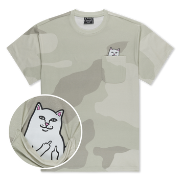Футболка Ripndip LORD NERMAL POCKET TEE Bone Graffiti Camo RNDSUM26148 фото