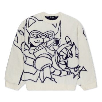 Светр Ripndip ROKKUNERM MOHAIR SWEATER bone RNDFALL26107 фото