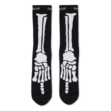 Шкарпетки Ripndip SKELLY NERM SOCKS black RNDFAL24213 фото