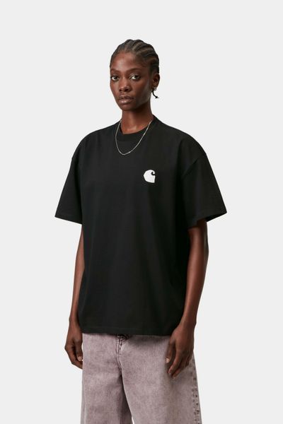 Футболка жіноча Carhartt WIP W S/S COMPY T-SHIRT black I036391.89XX фото