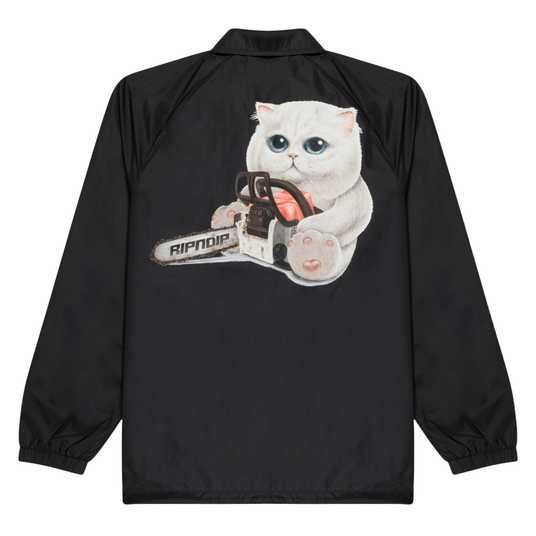 Придбати Куртка Ripndip FIND OUT COACHES JACKET black (RNDSUM25106
