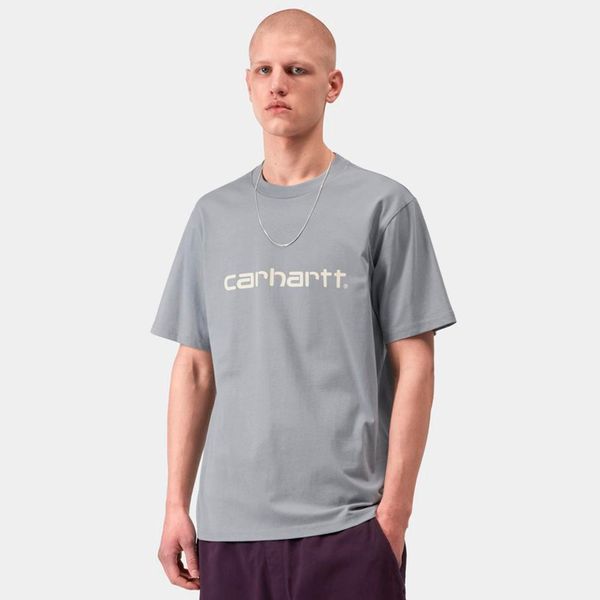 Футболка Carhartt WIP S/S SCRIPT T-SHIRT Mirror / Cinnerus I035700.3N6XX фото