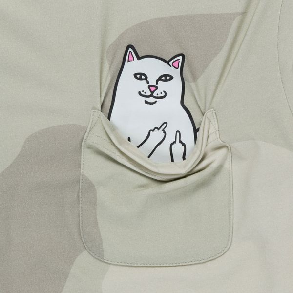 Футболка Ripndip LORD NERMAL POCKET TEE Bone Graffiti Camo RNDSUM26148 фото