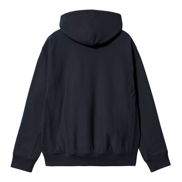 Худі Carhartt WIP HOODED AMERICAN SCRIPT SWEAT Deep Night I028279.J0XX фото