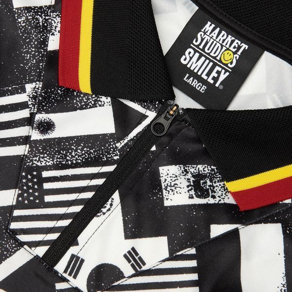 Поло Market SMILEY INTERNATIONAL FLAGS SS black/white 26Q2-KT0673-00826 фото