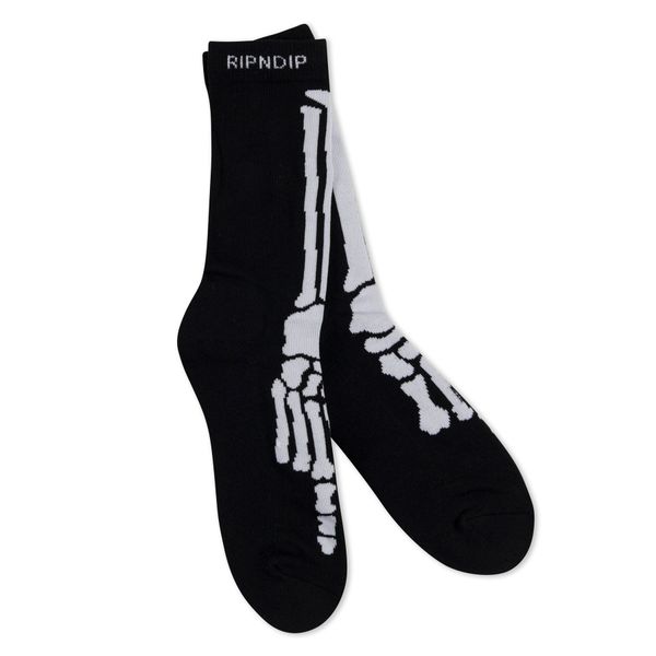 Шкарпетки Ripndip SKELLY NERM SOCKS black RNDFAL24213 фото