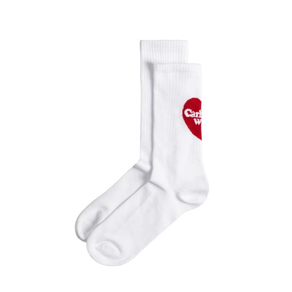 Шкарпетки Carhartt Heart Socks White I032118 фото