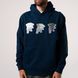 Худі Ripndip ROBO SAMURAI HOODIE Navy RNDSUM26123 фото 3