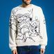 Светр Ripndip ROKKUNERM MOHAIR SWEATER bone RNDFALL26107 фото 4