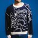 Светр Ripndip ROKKUNERM MOHAIR SWEATER bone RNDFALL26107 фото 3
