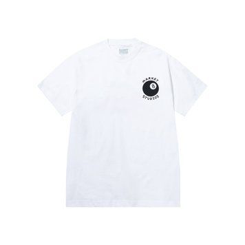 Футболка Market EIGHT BALL T-SHIRT white MKT26Q1-SS0597-00220 фото