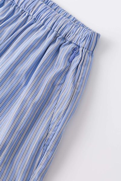 Шорти SSSTUFFF RR SHIRTS SHORTS blue stripes SS26-PNT09-X1 фото