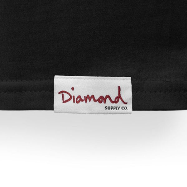 Футболка Diamond CLASSIC TEE BLACK C23DMPA006-BLK фото