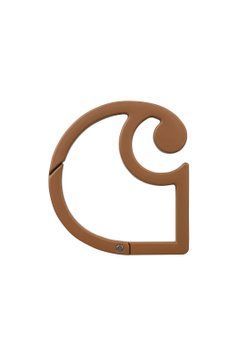 Карабін Для Ключів Carhartt WIP C-LOGO CARABINER Brown I036650.51XX фото