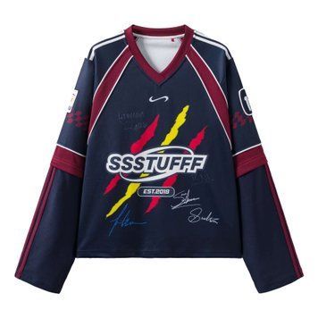 Лонгслів SSSTUFFF NOT SPAIN FOOTBALL Multi SSS-Detachable-TEE05 фото