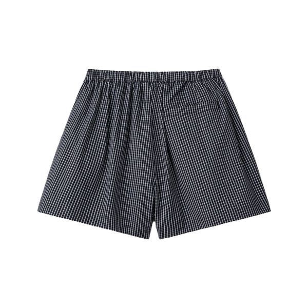 Шорти SSSTUFFF RR SHIRTS SHORTS black checked SS26-PNT09-X2 фото