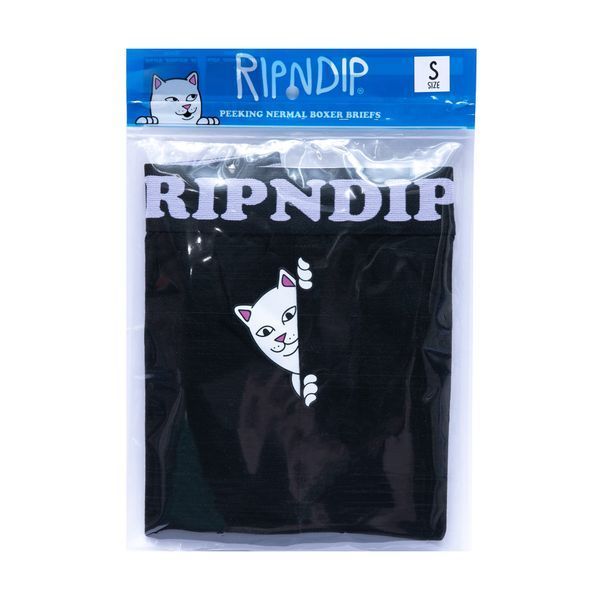 Труси RipNDip PEEK A NERMAL BOXERS black RND4608 фото