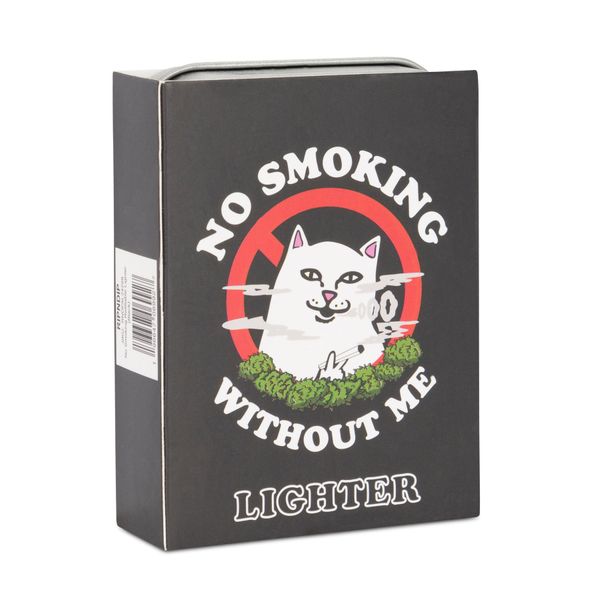 Запальничка Ripndip NO SMOKING REFILLABLE LIGHTER black RNDFAL24258 фото