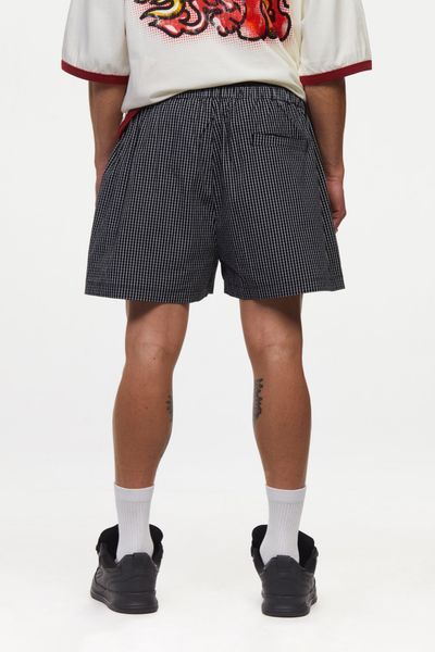 Шорти SSSTUFFF RR SHIRTS SHORTS black checked SS26-PNT09-X2 фото