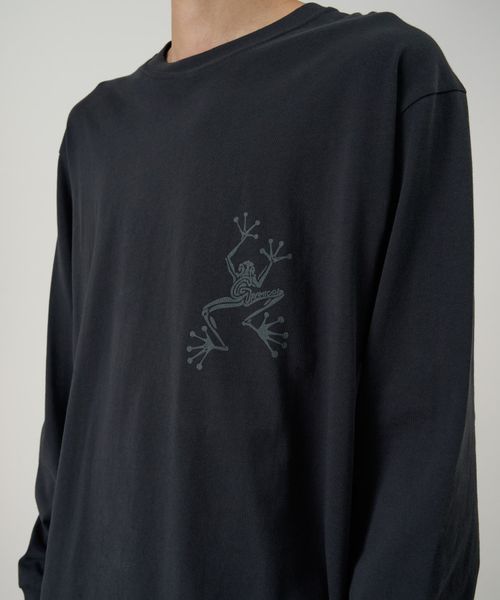 Лонгслів Gramicci STICKY HANDS L/S TEE vintage black (G6SU-T108-VTBK) G6SU-T108-VTBK фото