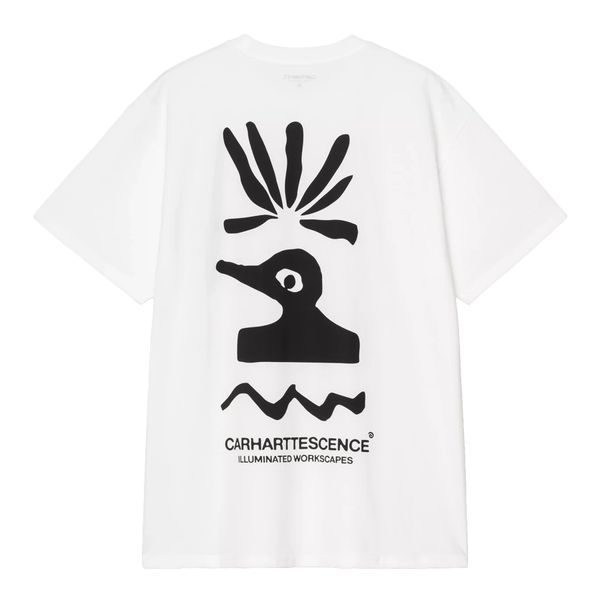 Футболка Carhartt WIP S/S COMPY T-SHIRT white I036218.02XX фото