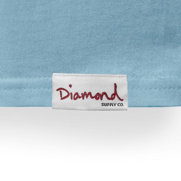 Футболка Diamond CLASSIC TEE LIGHT BLUE C23DMPA006-LBLUE фото