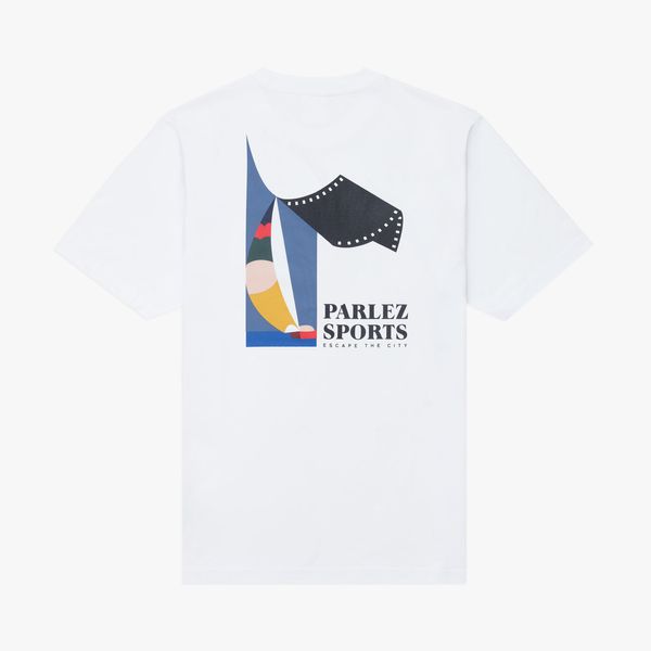 Футболка Parlez CODE T-SHIRT white PARAW23120 фото