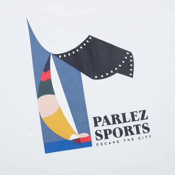 Футболка Parlez CODE T-SHIRT white PARAW23120 фото