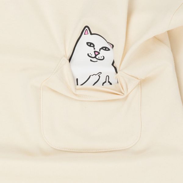 Футболка Ripndip LORD NERMAL POCKET TEE Natural RND9088 фото